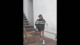 Hailey Bieber Is In California ️ #shorts