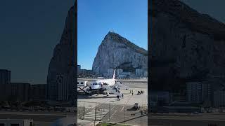 Take flight amidst the stunning landscapes of Gibraltar! ️ Nestled against the iconic Rock.