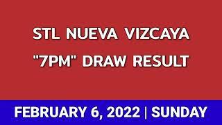 3rd draw, STL Nueva Vizcaya Result 7pm Today STL PARES February 6, 2022 evening draw result