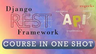 Ultimate Django REST API Course in Hindi | REST API using Django in One Shot [Django REST Framework]