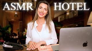 [ASMR] Friendly Hotel Receptionist Checks You In To The VIP Suite 