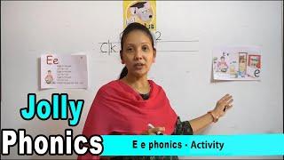 Jolly Phonics E e phonics - Story | Alphabet sound | Phonics | Phonics sounds of Alphabet - Part-35