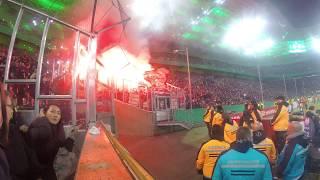 Bayer fans are on fire on "Borussia Park"! / Borussia M. - Bayer 04 in 4k