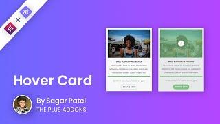 Create custom layouts using Hover Card Widget of The Plus Addons in Elementor Page Builder