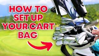 How To Arrange Your Cart Bag: Most Efficient Way!