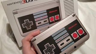 Nintendo 3DS XL GameStop Exclusive NES Edition Unboxing