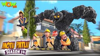 The Angry Coal Man | Motu Patlu | Season 14 - Full Episode | Wow Kidz