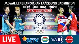 Jadwal Siaran Langsung Badminton di Ajang Olimpiade Tokyo 2021