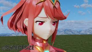 Xenoblade 2 RTX ON || The Real Pyra Intro