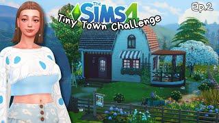 Pelukis cepat kaya! | Tiny Town Challenge Eps. 2 | The Sims 4 Indonesia