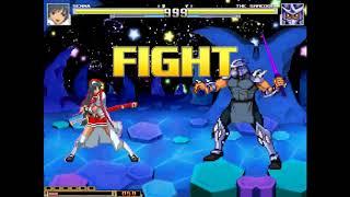 NICK54222 MUGEN: Senna Kyoudou (me) VS Shredder