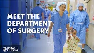 A look inside the Department of Pediatric Surgery | Boston Children’s Hospital