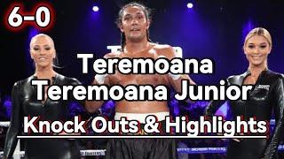 Teremoana Teremoana Junior  | 6 - 0 |  Knockouts & Highlights