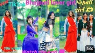 Tharu tiktok viral video in Bhojpuri song ( tiktok dance tharuni girl )  #Amanmahato1