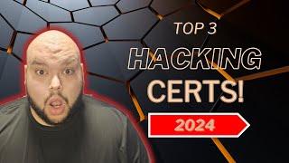 2024 Top 3 HACKING Certifications! // Security Professional APPROVED