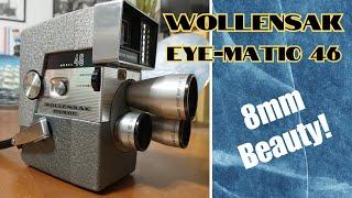 Exploring the Wollensak Eye-Matic 46: Vintage 8mm Camera Review!