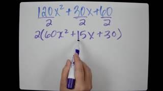 Greatest Common Factor Tutorial