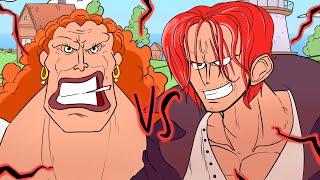 DADAN VS. SHANKS!! (OP BATTLE COLLABS) #onepiece