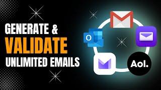 [Newly Discovered] How To Generate And Validate Bulk Emails (Email Marketing)