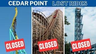 10 LOST Rides of Cedar Point REVEALED