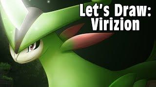 Let's Draw: Virizion