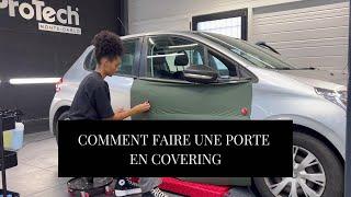 Tuto covering : comment faire une porte avec du film adhésif ?