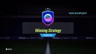 Winning Strategy SBC - CHEAPEST METHOD!!! | FIFA22