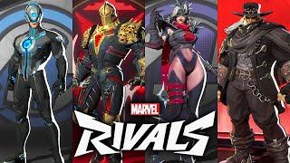 Marvel Rivals Season 1 - All Characters & Skins Showcase (4K 60FPS)