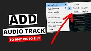 Add External Audio Track To Any Video Format || VLC Player 