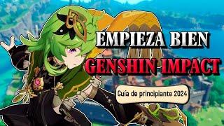 ¿Eres un NUEVO JUGADOR que EMPIEZA en GENSHIN IMPACT? - Guía completa para principiantes 2024