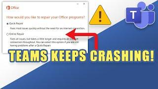 [FIX]  Microsoft Teams Keeps Crashing! (Windows)