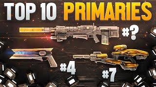 The Ten BEST Exotic Primary Weapons In Destiny 2