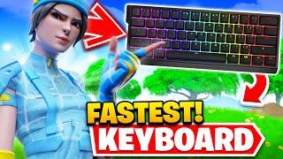 Wooting 60HE Review and Fortnite Gameplay W/Hand Cam! FASTEST KEYBOARD?  |4K|