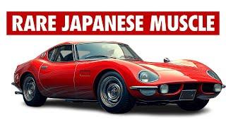 10 RARE Japanese Muscle Cars That Will Shock You