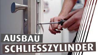 Tutorial | Schließzylinder aus der Tür ausbauen - So geht es