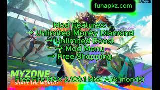 Free Fire MAX 2.109.1 Mod Apk ([MOD Menu, Unlimited Diamonds) Free Download 2025