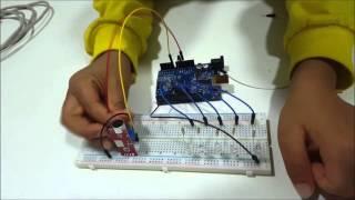 Arduino : Using Microphone (Sound) Sensor and LED as Equalizer