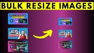 How to Easily Bulk Resize Photos or Images Online for Free