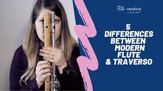 Baroque Flute "Traverso"  and Modern flute differences