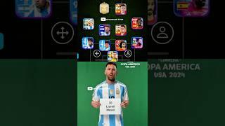 🩵️Mixed Argentina & Spain Squads | #efootball  #pes  #efootball2024  #efootball2025