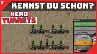 HERO TURRETS | Factorio Mod | Deutsch