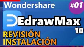 Wondershare EdrawMax 10: Revisión, Review, Instalación. Tutorial 01 español 2020