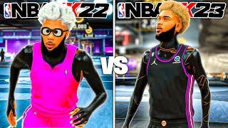 NBA 2K22 5'8 PLAYMAKING SHOT CREATOR vs NBA 2K23 5'8 3PT SHOT CREATOR! (GUARD ACADEMY)