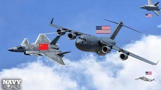 Chinese Fighter Jet's BIGGEST MISTAKE: Challenging US Air Supremacy!