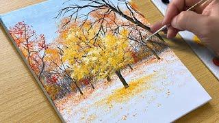 It's Really Easy to Acrylic Painting / Acrylic Painting for Beginners