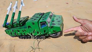 Desert Army Track Project || Science Project Army Tank