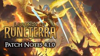 My 4.1.0 Patch Notes Review | Legends of Runeterra