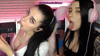 ASMR Wanita Cantik "Licking Toy Ears" Menjilati Telinga Mainan bikin merinding