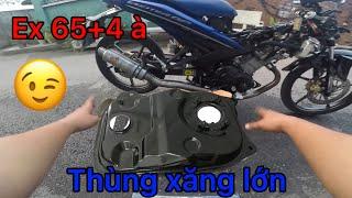 Vinh Touring đem winner 65+1 đi gắn thùng xăng lớn và bắt cóc exciter 65+4 cùng lò