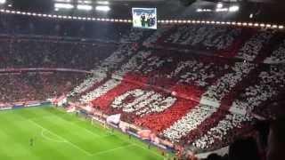 Choreografie - CL VF FC Bayern München - Manchester United